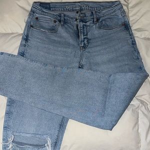 AE mom jeans